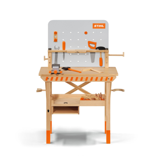 STIHL Snedkerbænk i træ til børn main product photo