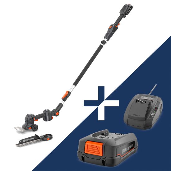 HUSQVARNA Aspire S20-P4A stanghækkeklipper - Med batteri og lader main product photo