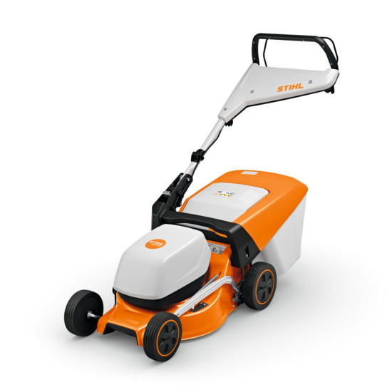 STIHL RMA 243 Plæneklipper - Uden batteri og lader main product photo
