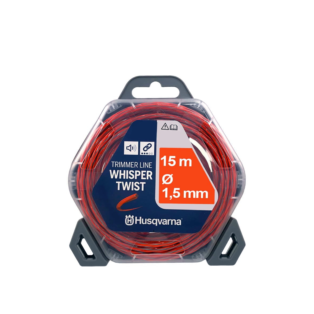 HUSQVARNA Whisper Twist trimmersnøre 1,5 mm x 15 m main product photo