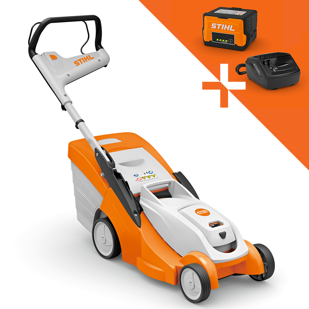 STIHL RMA 239 C Plæneklipper - Med batteri og lader main product photo