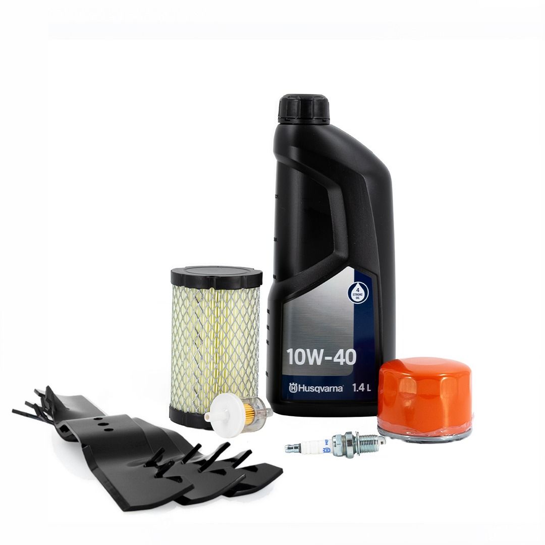Servicekit inkl. 3 Gatorknive - Combi 94cm til Husqvarna riders & traktorer b.la. R 216 & R 216 AWD (motor Briggs & Stratton 4155, 4175) main product photo