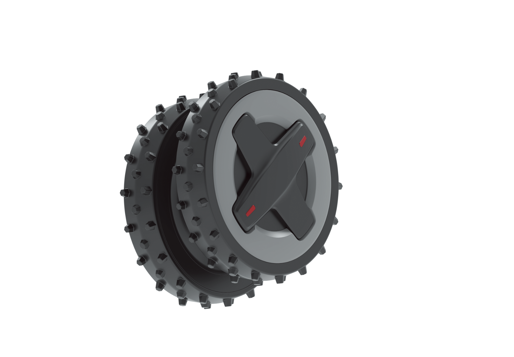 Roborock Terrænhjul / Off-road hjul - Passer til RockMow(S-serie) main product photo