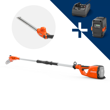 HUSQVARNA 120iTK4-PH Stangsav/Hækkeklipper - Med Batteri og lader
