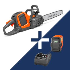 HUSQVARNA 240i inkl. batteri og lader