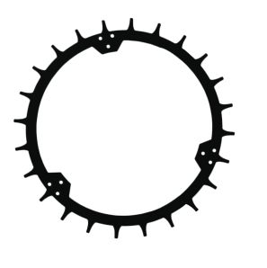 NGP Terræn kit (Spikes) - 235mm - STIGA Autoclip - inkl. skruer