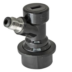 Malt Master Sort Kobling til Cornelius fad og Kegs "Ball-Lock" udgang med gevind