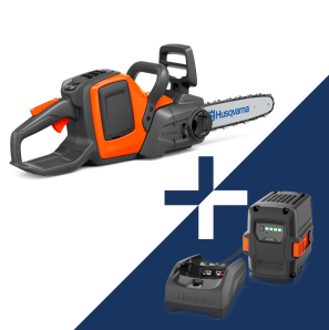 HUSQVARNA 225i inkl. batteri og oplader