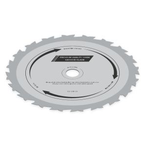 Hårdmetalsklinge (250x25mm)