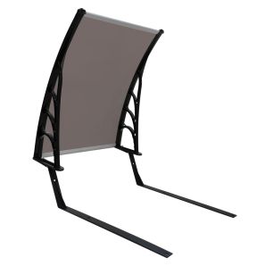 Robotplæneklipper Garage, Opklappelig Model Nordic(Lille) Sort/Grå Tag L80 x B60 x H37.
