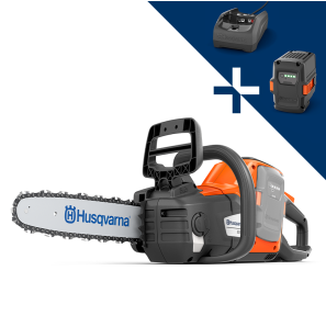 HUSQVARNA 225i inkl. batteri og oplader