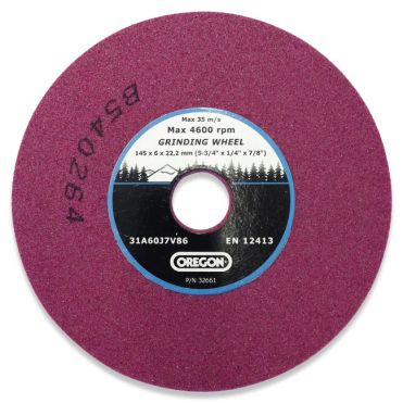 OREGON® Slibesten 32661P (145 x 6 x 22,2 mm)