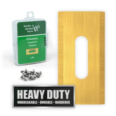 NGP Titanium Endurance knive til Husqvarna & Gardena - 9 stk.