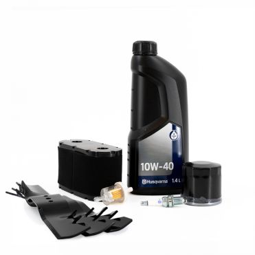 Servicekit inkl. 3 Gatorknive - Combi 94cm til Husqvarna riders b.la. R214 & R214C (motor HS 413 AE & HS 452 AE)