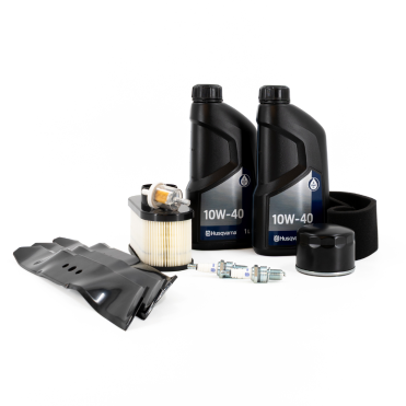 Servicekit inkl. 3 knive - Combi 112cm til Husqvarna riders b.la. R 316T & R 418TS (motor Kawasaki FS481V & FS541V)