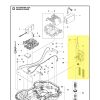 HUSQVARNA Motorsæt Til Justering Af Klippehøjde 320/330X/420/430X/440/450X/520/550