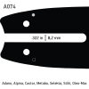 16"(40cm) / 3/8H / 1,3mm / 55 dl DOUBLE GUARD Sværd