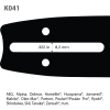 15"(38cm) / .325" / 1,5mm / 64 dl ControlCut Sværd til bla. Echo