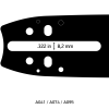 12" (30cm) / 3/8H / 1,3mm / 47 dl SCULPTOR Sværd (Quarter Tip)