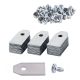 36 stk. robotknive til Husqvarna, Segway, Roborock, Gardena m.fl.